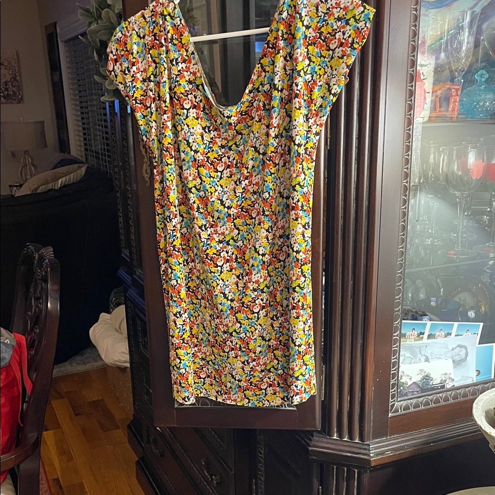 East River trading- custom made 1 of a kind Vibrant Multicolor Women's Blouse